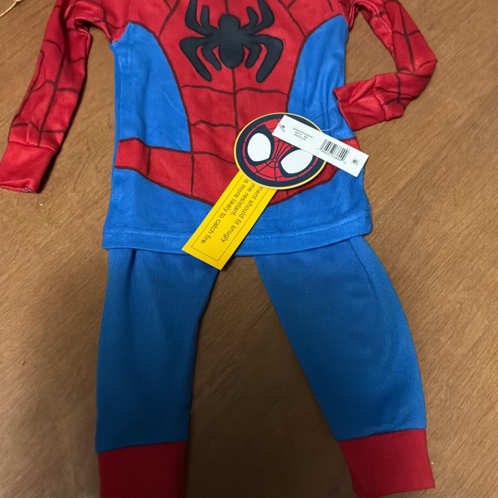 Marvel Red and Blue Superhero Kids Costume